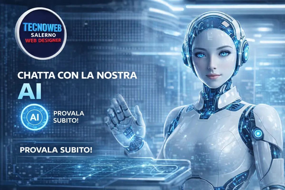Chatta con l'Intelligenza Artificiale di TecnoWeb Salerno: provala subito